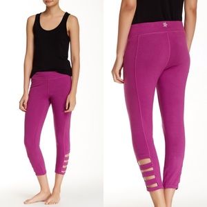 Satva EShakti Active Capri - Solid Purple